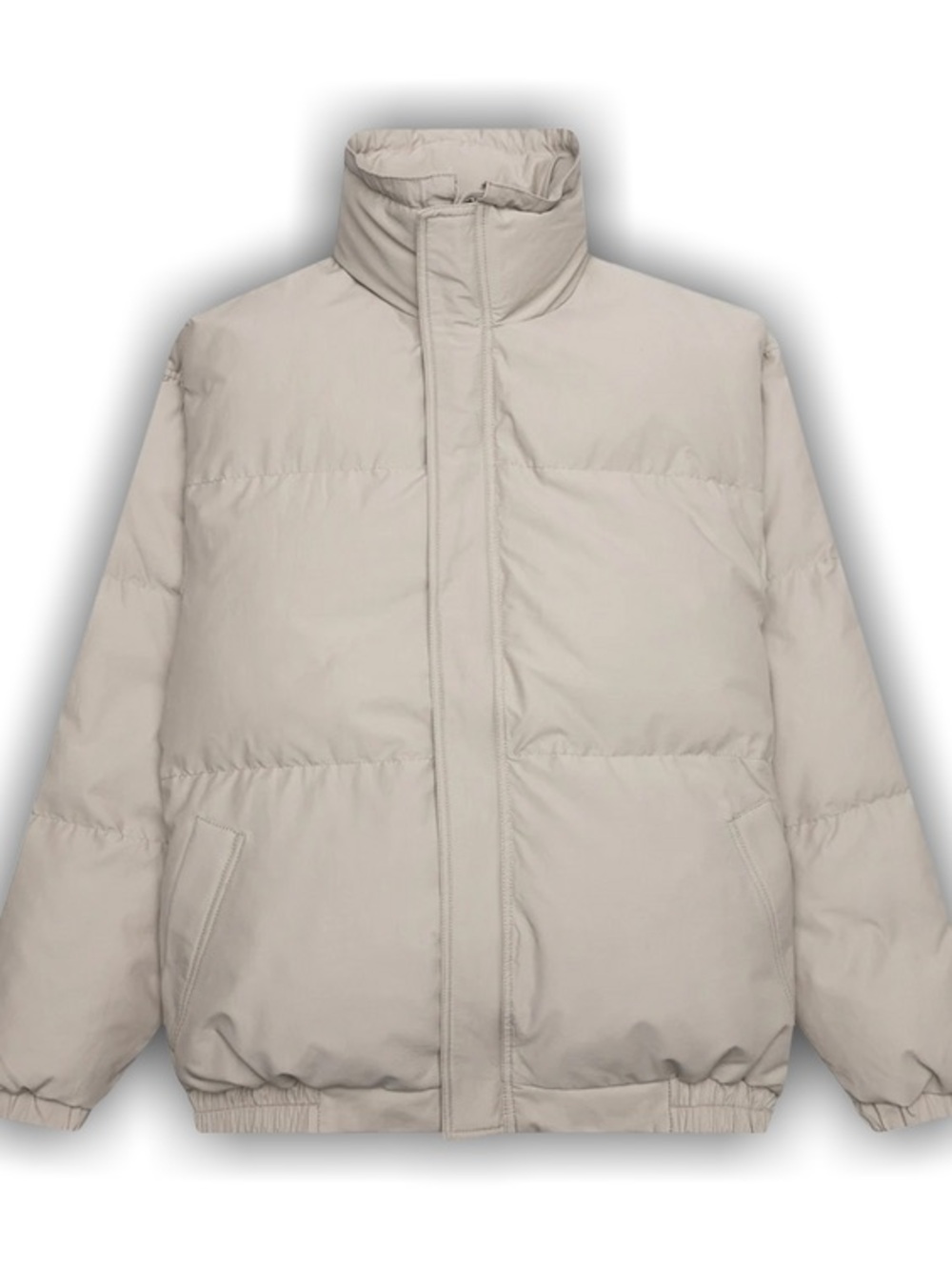 Fear of God Men's Cream Puffer Jacket